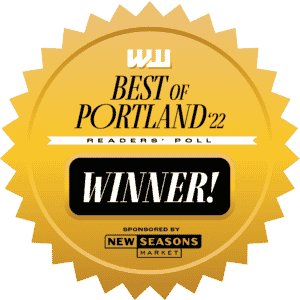 Best of Portland 2022 winner badge