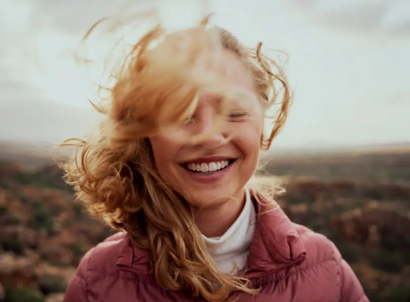 Smiling woman